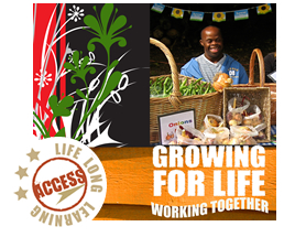 Growing for life - Working Together Logo